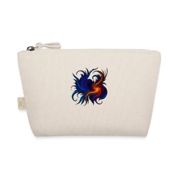 Cosmic Flow – a collection of vibrant, galactic - Organic Pouch - nature - Front