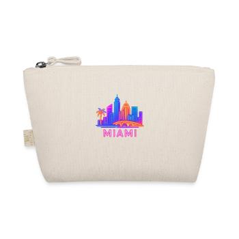 miami stadt skyline - Bio-Täschchen - Natur - Vorne