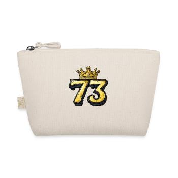73 Number Krone - Organic Pouch - nature - Front