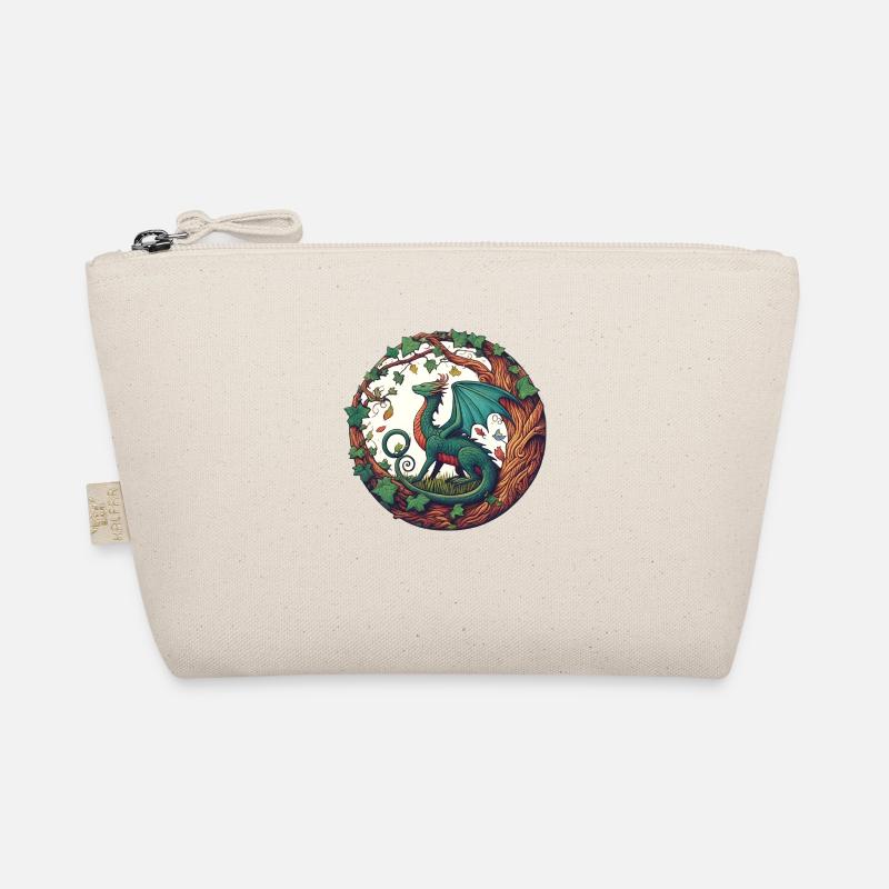 Enchanted Ivy Dragon Organic Pouch