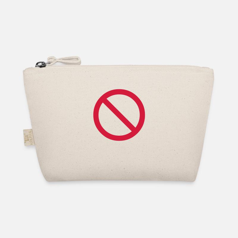 no - prohibited - banned Organic Pouch