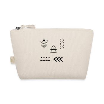 Rune Symbol Gift Ornament Ethnic Spirit Art - Organic Pouch - nature - Front
