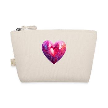 Heart for art lovers - Organic Pouch - nature - Front