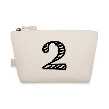 2 ANS. 2e ANNIVERSAIRE. ANNIVERSAIRE 2 ANS. DEUX - Trousse biologique - nature - Devant