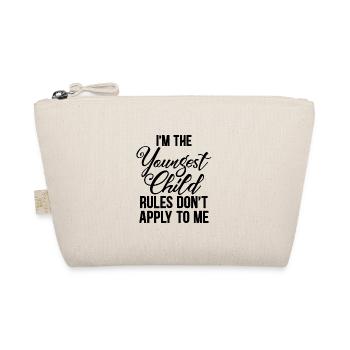 Family Kids Siblings Funny Gift Idea - Organic Pouch - nature - Front