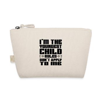 Family Kids Siblings Funny Gift Idea - Organic Pouch - nature - Front