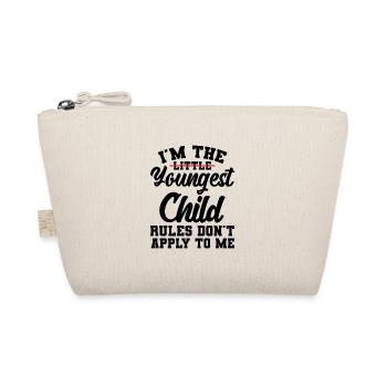 Family Kids Siblings Funny Gift Idea - Organic Pouch - nature - Front