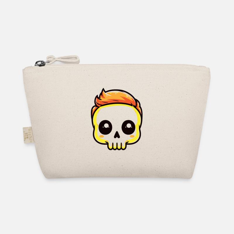 Halloween Geist Schädel Bio-Täschchen