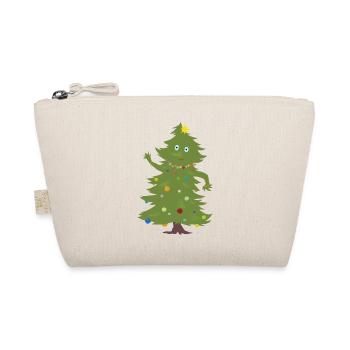 Weihnachtsbaum - Bio-Täschchen - Natur - Vorne