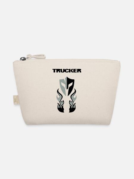 Trucker  Brust - Bio-Täschchen - Natur - Vorne