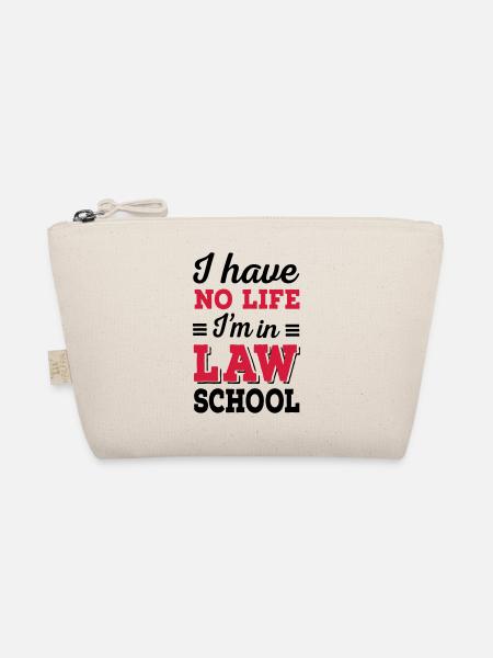 law student - Organic Pouch - nature - Front