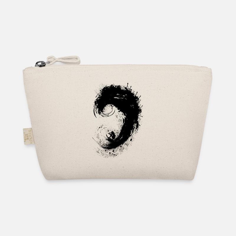 Surfer ink splash Organic Pouch