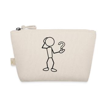 greyman_with_issues_at_hand_1c - Organic Pouch - nature - Front