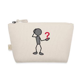 greyman_with_issues_at_hand_3c - Organic Pouch - nature - Front