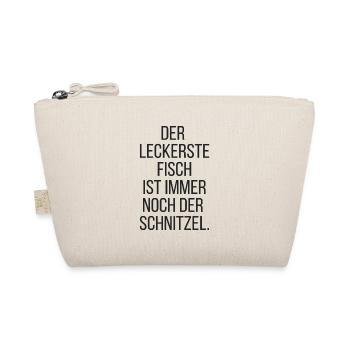 Der leckerste Fisch ist immer noch der Schnitzel - Bio-Täschchen - Natur - Vorne