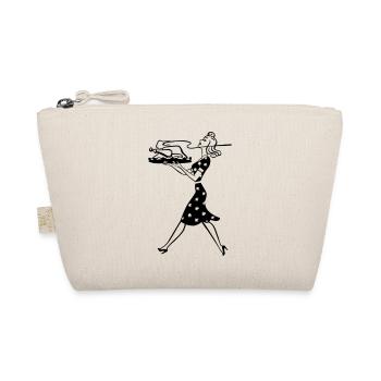Housewife illustration - Organic Pouch - nature - Front