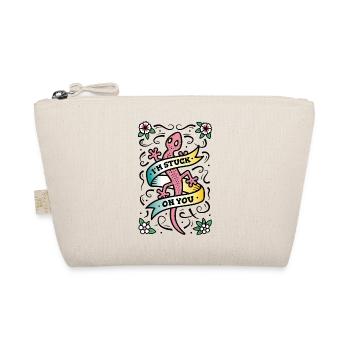 I'm Stuck on You - Gekko - Organic Pouch - nature - Front