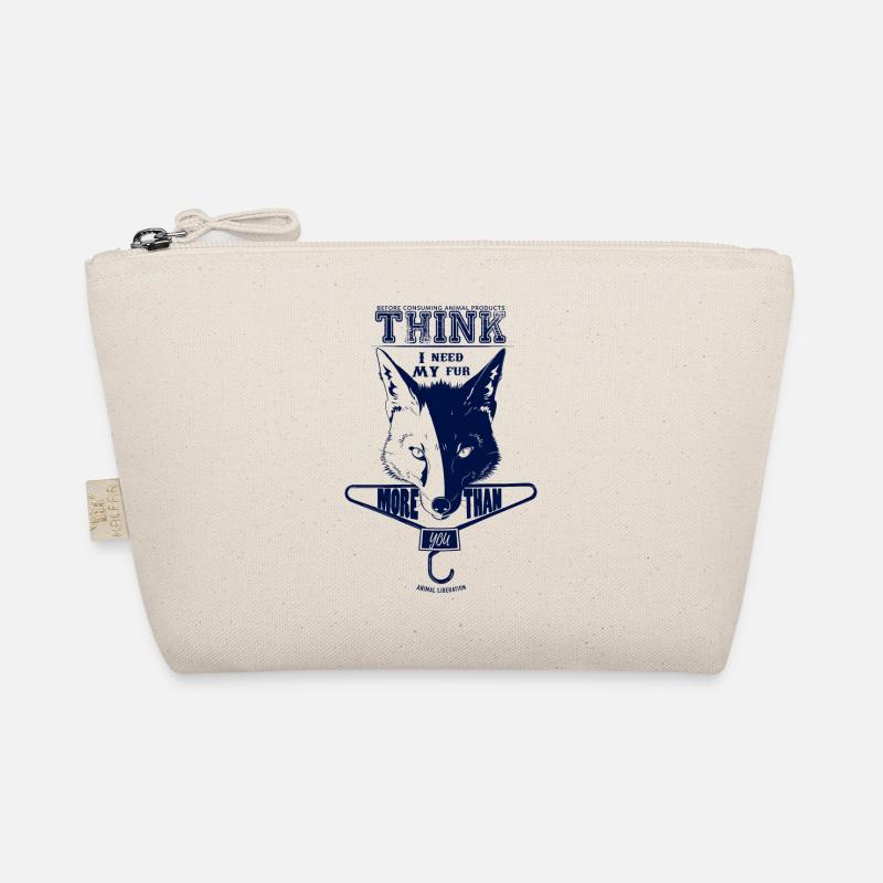 Je dois ma fourrure plus que vous (bleu) Trousse biologique