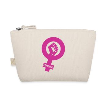féministe - Trousse biologique - nature - Devant