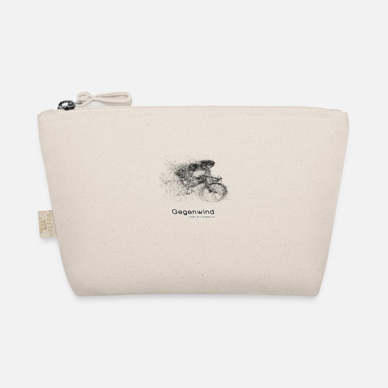 Gegenwind formt den Charakter. Bio-Täschchen