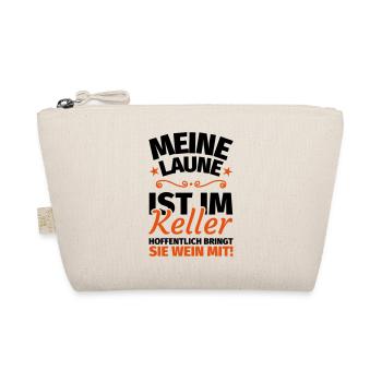 Meine Laune ist im Keller - Bio-Täschchen - Natur - Vorne