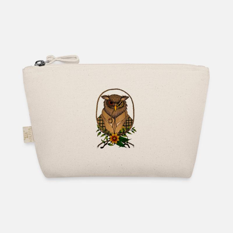 Professeur hibou avec un cadeau de pipe Trousse biologique