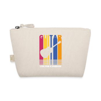 live for a passion guitar - Organic Pouch - nature - Front
