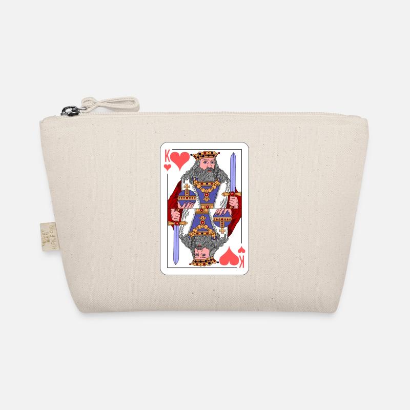 Roi, jouer, carte, cadeau, idée Trousse biologique