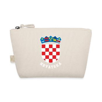 Drapeau des armoiries de la Croatie hrvatska t-shirt football - Trousse biologique - nature - Devant