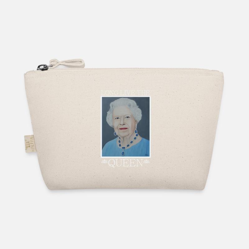 Königin von England Elisabeth - Geschenkidee Bio-Täschchen