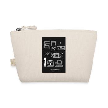 poster retro games konsole nerd 8bit pc jeux LOL - Trousse biologique - nature - Devant