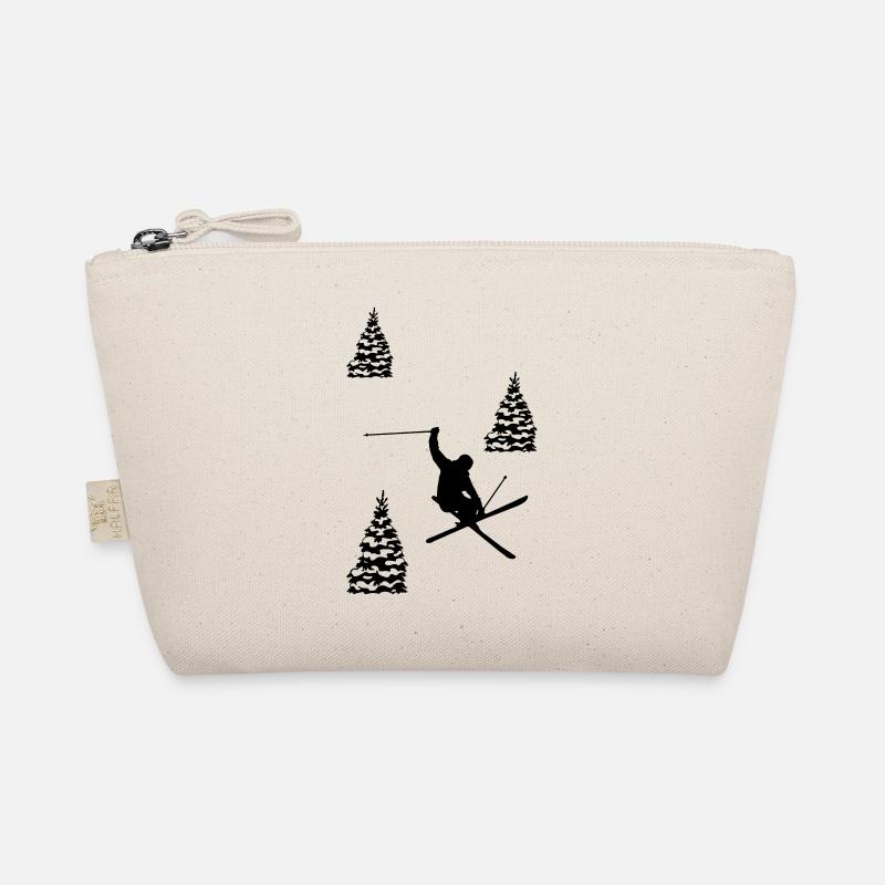ski - Bio-Täschchen - Natur