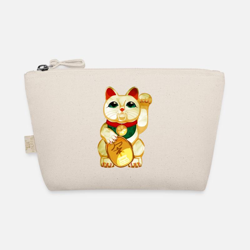 winkekatze Bio-Täschchen