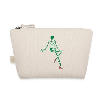 Pin up squelette avec des talons hauts 2 - Trousse biologique - nature - Devant