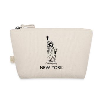 new_york - Bio-Täschchen - Natur - Vorne