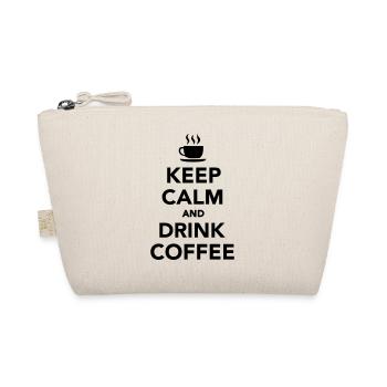 Keep calm and drink coffee - Organic Pouch - nature - Front