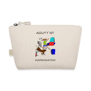 Agility ist -- Koordination - Bio-Täschchen - Natur - Vorne