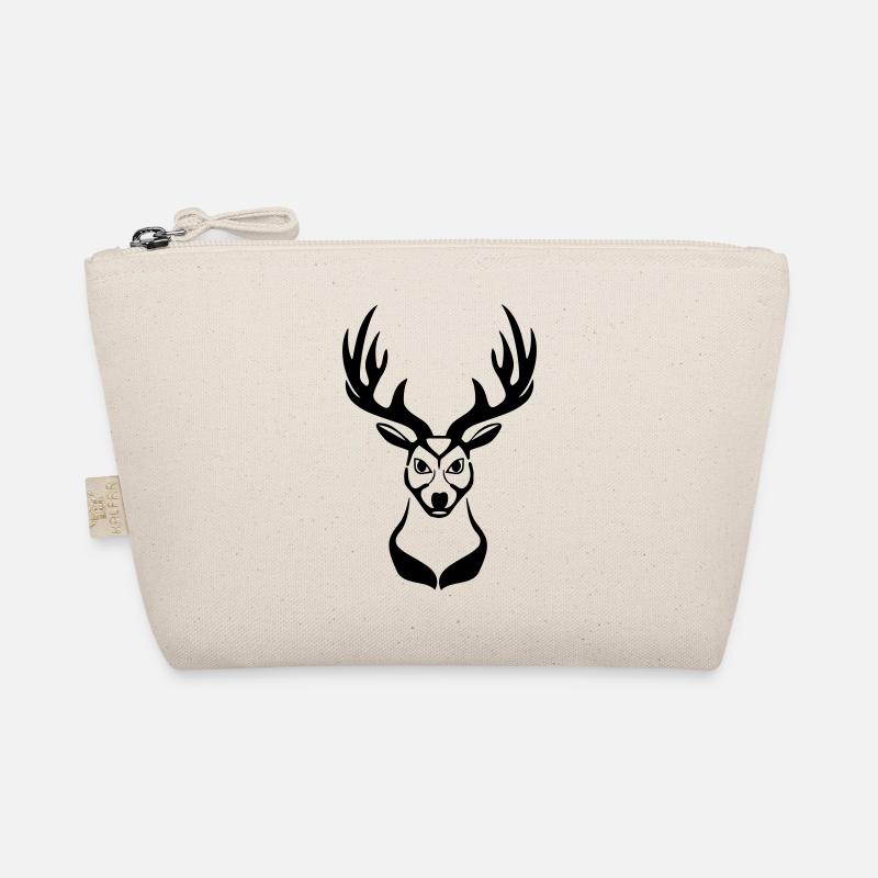 Deer head 1c Organic Pouch