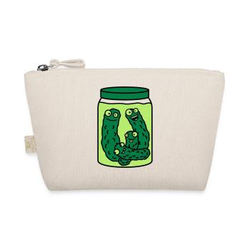 Funny Cucumber Preserving Jar - Organic Pouch - nature - Front