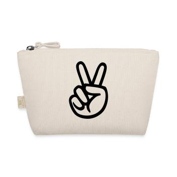 icon peace hand sign - Trousse biologique - nature - Devant