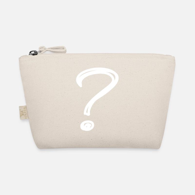 A question mark Organic Pouch