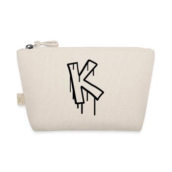 Timbre de graffiti lettre K - Trousse biologique - nature - Devant
