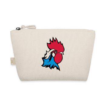 coq embleme france drapeau supporter 25 - Trousse biologique - nature - Devant