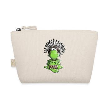 Indian Chieftain - Native - Frog - Organic Pouch - nature - Front