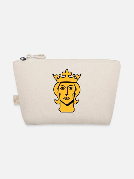 stockholm head of swedish king eric 9 sweden - Organic Pouch - nature - Front