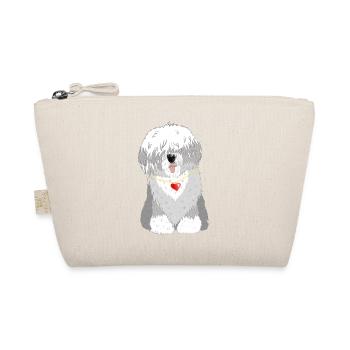 Old english sheepdog Tshirt Bobtail Chien Shirt - Trousse biologique - nature - Devant