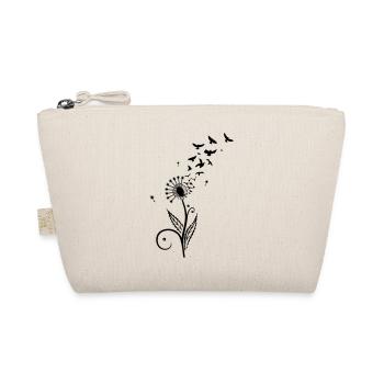 Dandelion with flying birds. - Organic Pouch - nature - Front