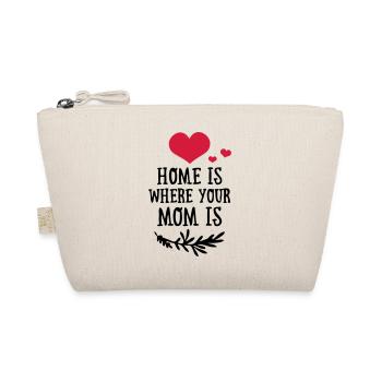 Home is where your Mom is - Mother's Day - Organic Pouch - nature - Front