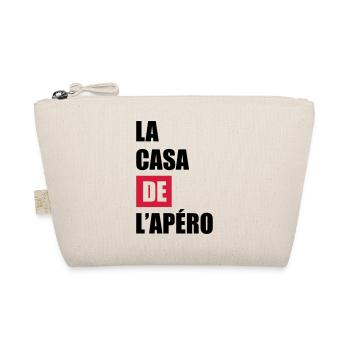 La casa de l'apéro, cadeau apéro, humour, alcool - Trousse biologique - nature - Devant