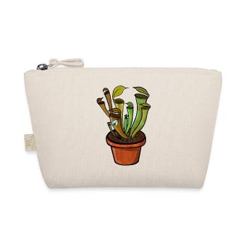 Carnivorous plant lures fly - Organic Pouch - nature - Front